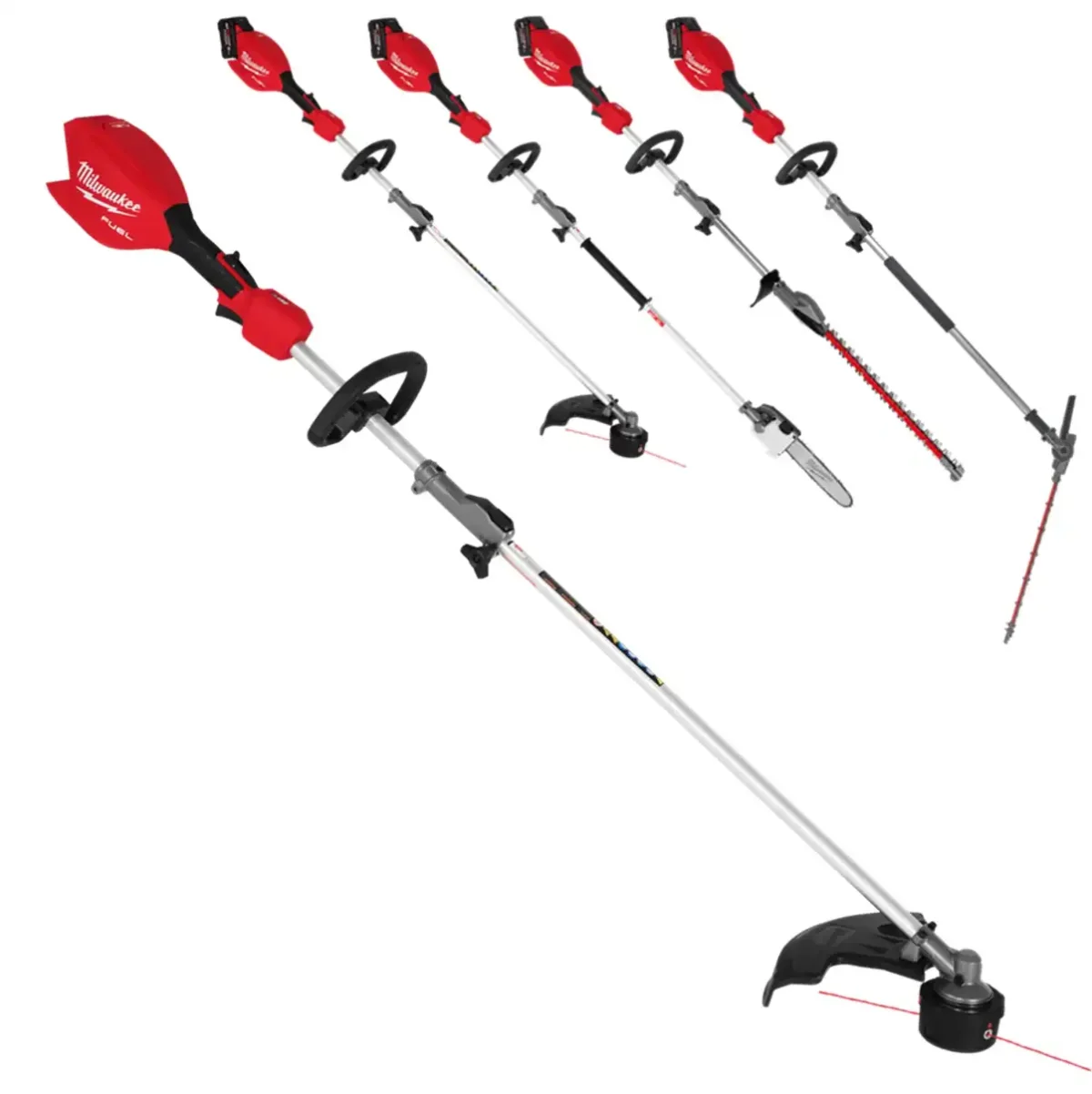 Milwaukee M18 FOPHLTKIT2-0 Con Decespugliatore NEW Multiutensile da giardino QUIK-LOK™ M18 FUEL™- Unità Motorizzata Con decespugliatore - Predisposto per Tagliasiepi, Potatore .... - immagine 1